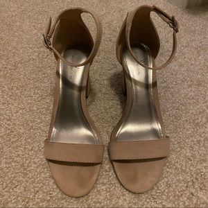 Tan Heel Sandals